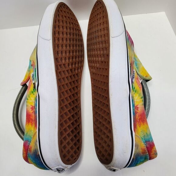 Vans Rainbow Tye Die Multicolor Classic Slip-on.Unisex Size 7.5 men size 9women - Picture 5 of 10